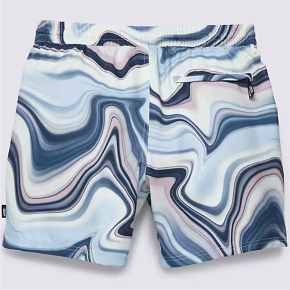 Vans Primary Print Elastic Waist Board Shorts - Picture 3 of 16